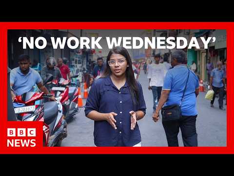 Sri Lanka declared Wednesdays a day off – what’s it like? | BBC News