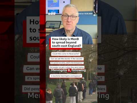 How likely is MenB to spread beyond south-east England? #Meningitis #Kent #BBCNews