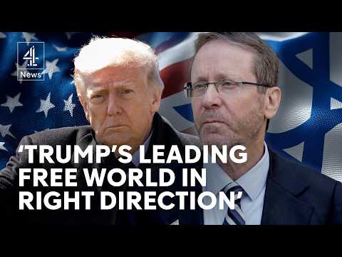 Israeli President: Trump is leading the free world in the right direction