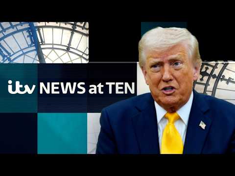 Donald Trump says war with Iran is ‘ahead of schedule’ – Watch Thursday’s ITV News at Ten