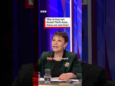 ‘War in Iran not Grand Theft Auto, these are real lives.’ #GTA #Iran #BBCNews