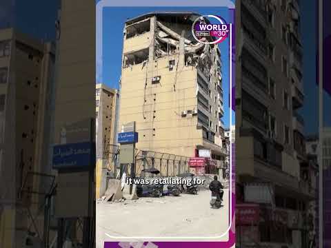 Israel bombs Lebanon after Hezbollah attack