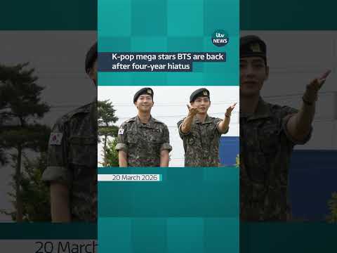 K-pop mega starts BTS are back after four -year hiatus