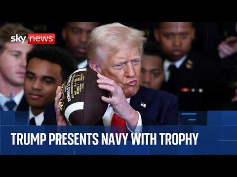 President Trump hosts Commander in Chief Trophy Presentation
