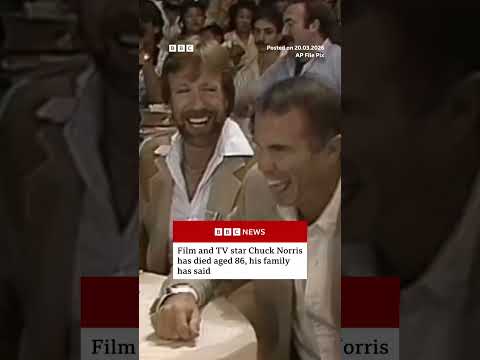 Chuck Norris dies aged 86, his family has said. #ChuckNorris #BBCNews