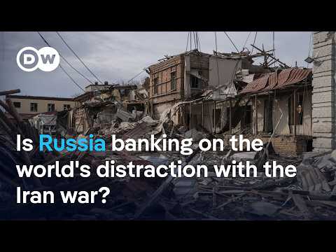 Russia and Ukraine trade attacks as the Iran war pulls US attention away | DW News