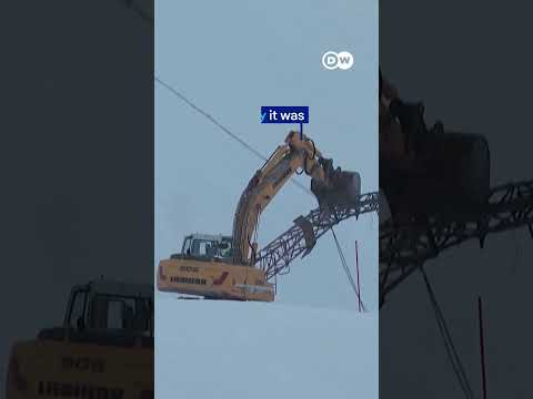 Why blow up Germany’s last ski lift built on a glacier? | DW News