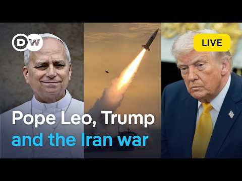 US President Donald Trump rejects Iran ceasefire call from the world’s first American pope | DW News