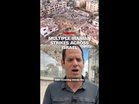 Multiple Iranian strikes across Israel