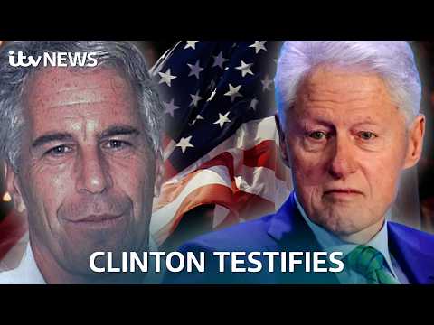 Bill Clinton questioned over Epstein links in front of congressional committee | ITV News
