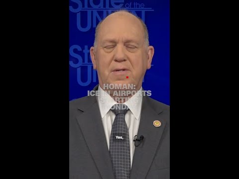 Homan: ICE in airports starting Monday