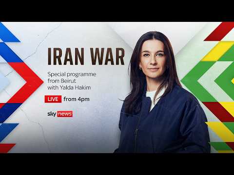 Sky News special programme on Middle East conflict | Yalda Hakim live from Beirut