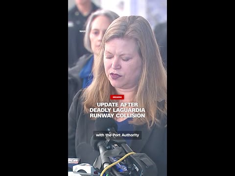 Officials give update after deadly LaGuardia runway collision during landing