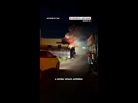 Houses torched as Israeli settlers attack multiple Palestinian villages