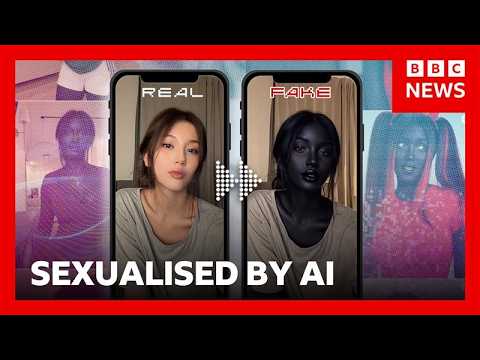 The rise of fake AI influencers sexualising black women | BBC News