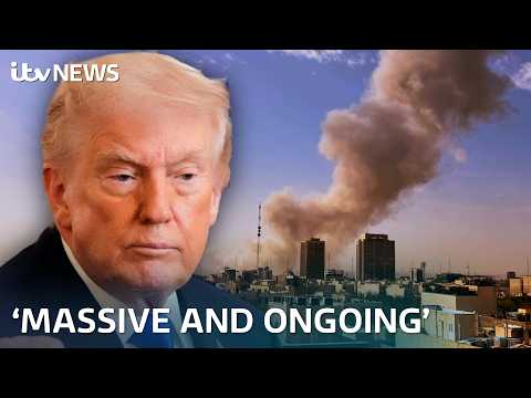 ‘Major combat operation’ underway as US and Israel attack Iran | ITV News