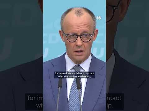 Iran bombing postponed: Can German Chancellor Merz help mediate in the Gulf? | DW News