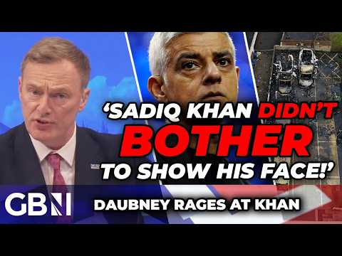 ‘Sadiq Khan didn’t even BOTHER to show his face!’ Martin Daubney RAGES over antisemitic arson attack