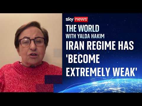 Iran regime has ‘become extremely weak’ says former Nobel Peace Prize winner