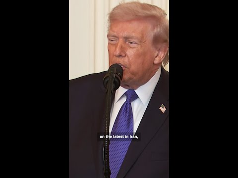 Trump’s shift from talking about Iran to ballroom design