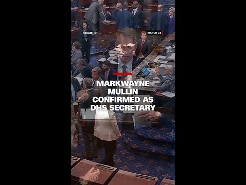 Markwayne Mullin confirmed as DHS Secretary