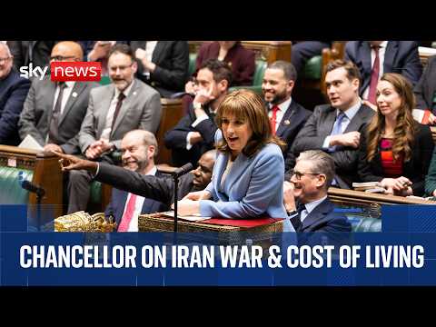 Chancellor Rachel Reeves sets out plans to tackle Iran war-driven price hikes
