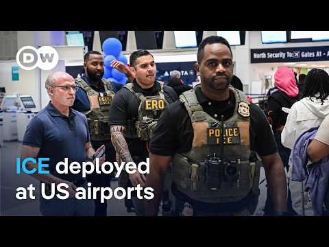 Unease as ICE deployed at US airports: What’s the point? | DW News