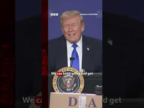 Donald Trump said that Pete Hegseth first to say ‘let’s do it’ on Iran decision. #Trump #BBCNews