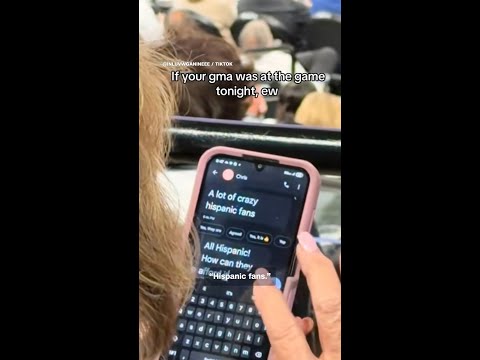 Spurs fans react to ‘Crazy Hispanic Fans’ text