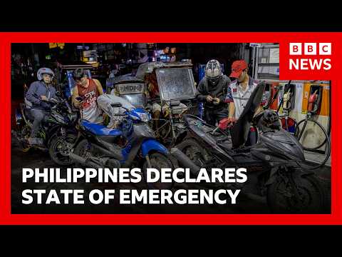 Philippines has ’45 days of fuel left’, declaring state of emergency from Iran war | BBC News