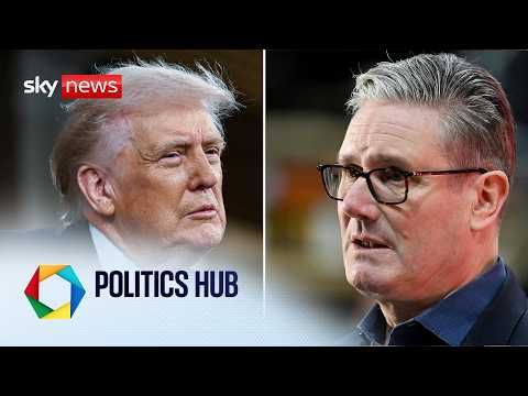 Trump criticises Starmer for not supporting initial strikes on Iran | Politics Hub