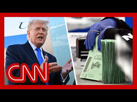 Trump calls vote-by-mail ‘cheating’ after voting by mail in FL election