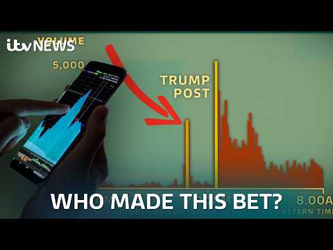 Iran war: Claims of insider trading after huge oil bet placed ahead of Trump social media post