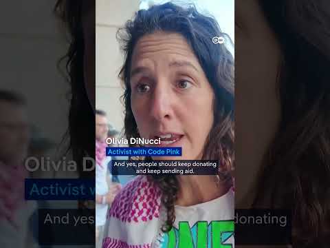 First boat of aid flotilla docks in Cuba | DW News