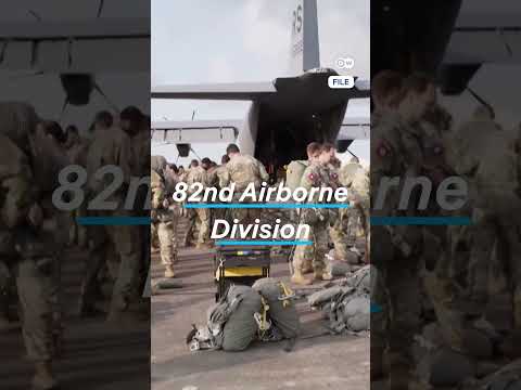 The US is expected to send at least 1000 soldiers to the Middle East | DW News