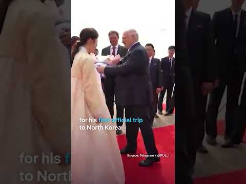 Lukashenko makes first official trip to North Korea | DW News