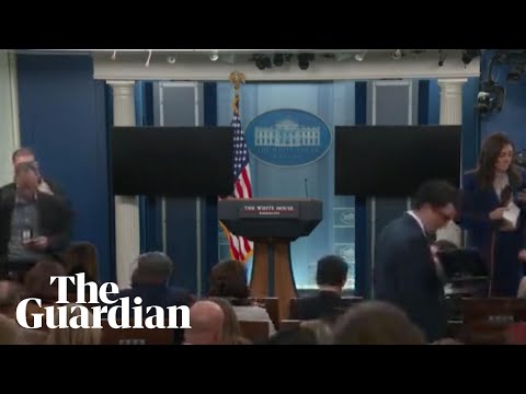 White House briefing with press secretary Karoline Leavitt – watch live