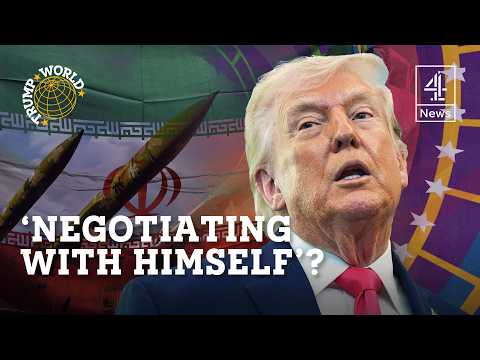 Trump reveals 15-point peace plan but Iran says US ‘negotiating with itself’