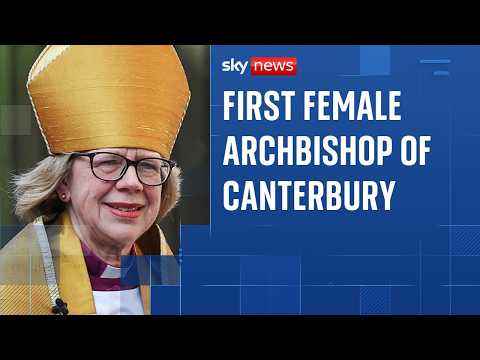 First female enthroned as Archbishop of Canterbury