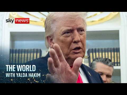 Trump ‘prepared to unleash hell’ if Iran refuses to accept defeat | The World with Yalda Hakim