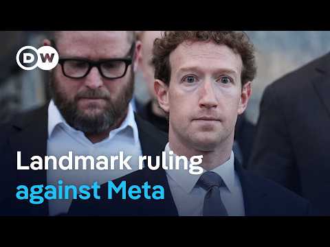 Meta found guilty of harming children’s mental health — can this change Meta’s way? | DW News