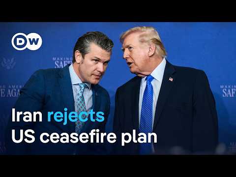 US-Iran ceasefire: What’s in Iran’s counter proposal? | DW News