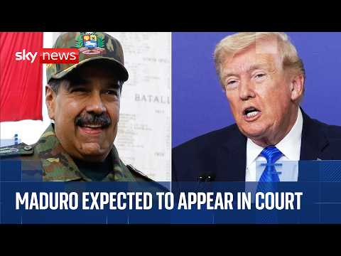 Live from NY court as Nicolas Maduro expected to appear for pre-trial hearing