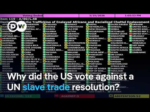 United Nations declares slave trade ‘gravest crime against humanity’ | DW News