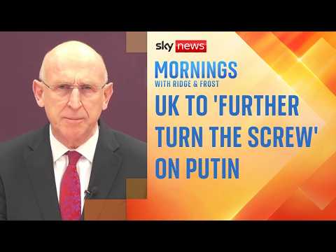 Defence secretary vows to ‘double down’ on Putin but won’t be drawn on Iran threat