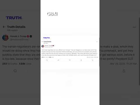 BREAKING: Donald Trump accuses Iran of ‘begging’ the US to make a deal