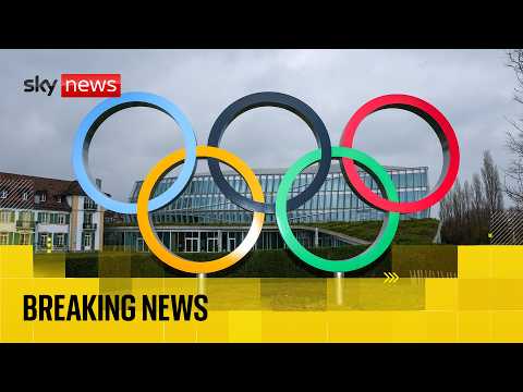 IOC news conference after transgender women banned from Olympics