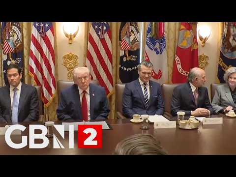 WATCH: President Donald Trump hosts Cabinet meeting
