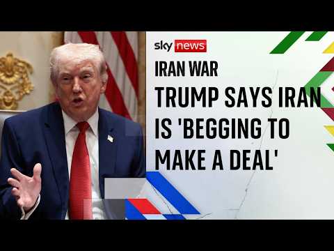 Trump says UK ships are ‘like toys’ – and hits out at NATO over Iran war response