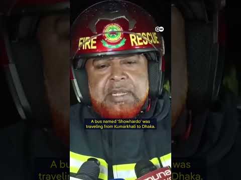 Bus crashes and sinks in Bangladesh river, killing at least 24 people | DW News